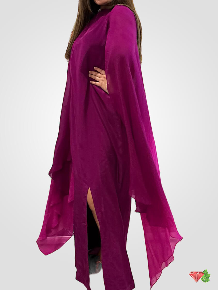 Double shaded Cape Style Dress