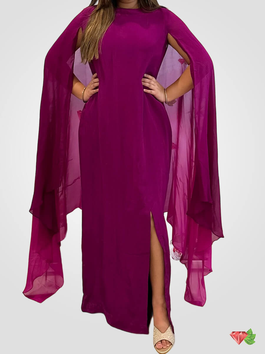 Double shaded Cape Style Dress